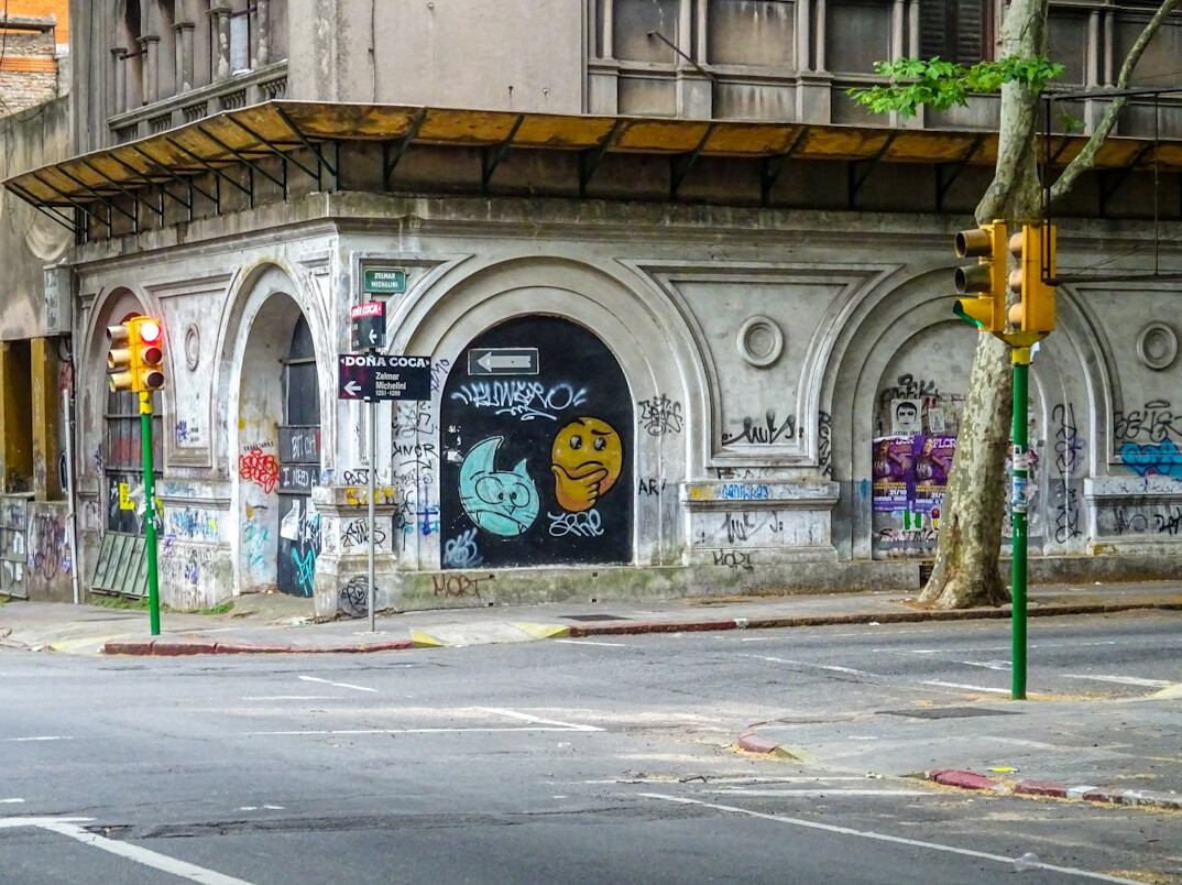 montevideo historical street